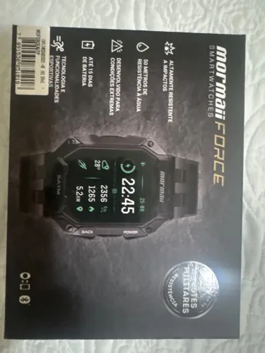 Relógio smartwatches mormaii force