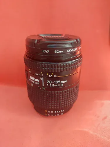 Lente nikkor 28-105mm estado de nova 
