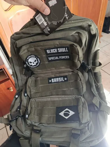 Mochila do exército brasileiro completo novo acabe diversas coisas 40 kg