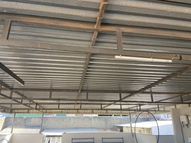 110 metros deTelhas galvanizadas