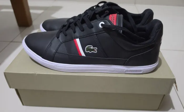 Sapatenis Lacoste Europa - N° 42 - Original e Usado