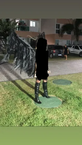 Asa de Voal para Carnaval, Desfiles e Eventos