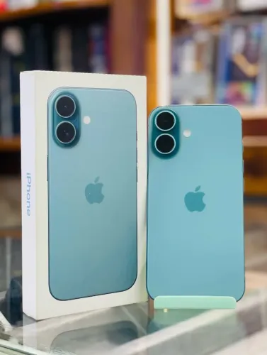 IPhone 16 128GB Teal Esim+NanoSim - Pronta Entrega- Lacrado