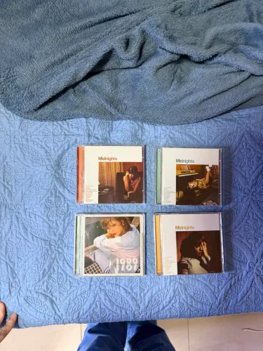 4 Cds Taylor Swift - 1989 (Taylor's Version) + 3 midnights