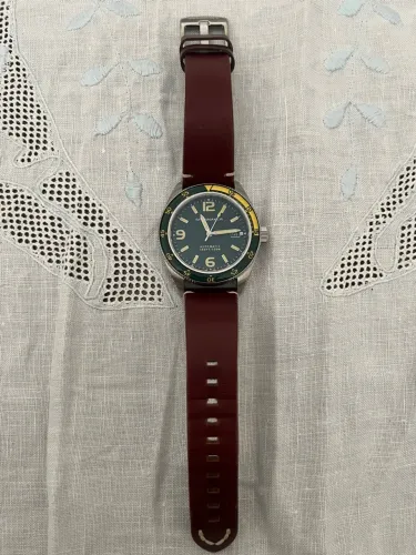 SPINNAKER FLEUSS - Lagoon Green 43mm automático 