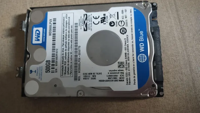 HD Sata de notebook  500gb