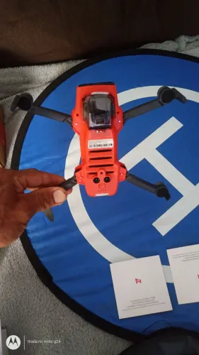 Drone fimi mini 3 com controle apenas retirada de peças