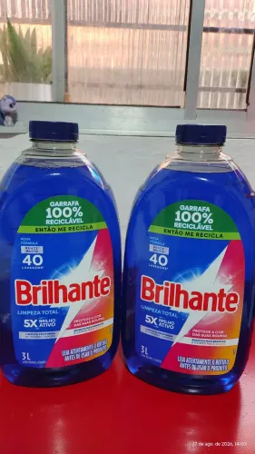 Sabão líquido Brilhante 6L limpeza total original