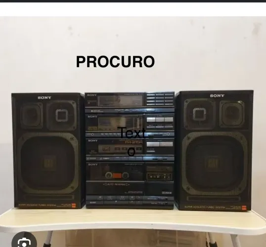 System Sony FH215. Leia o anúncio.
