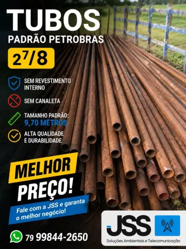 Tubos padrão Rio Grande do Norte 