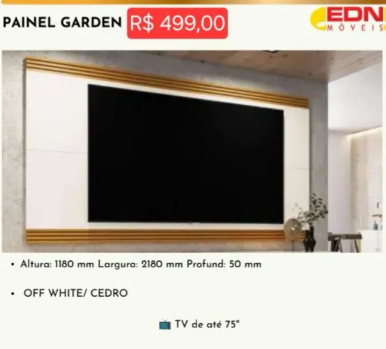 Painel Garden Novo (leia a descrição)