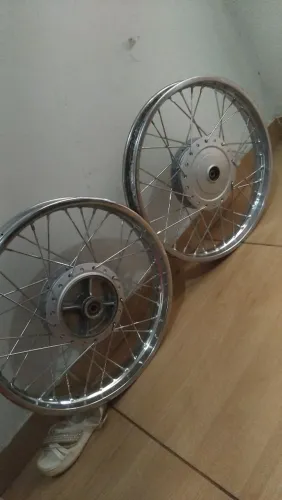 Vendo par de rodas start160, da certo titan e fan 150
