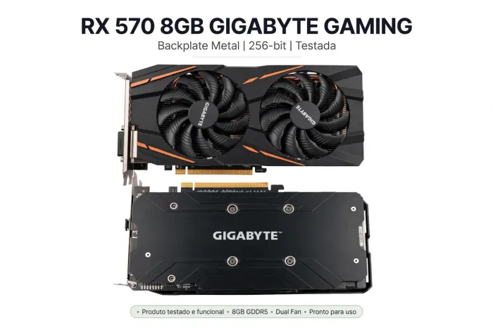 RX 570 8gb - Gigabyte