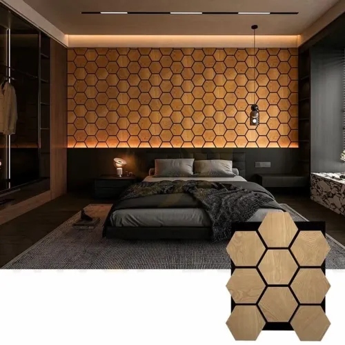 Decoração de parede MDF