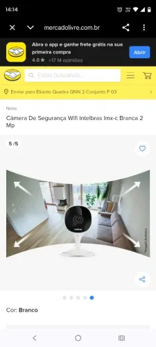 Câmera Intelbras Hd