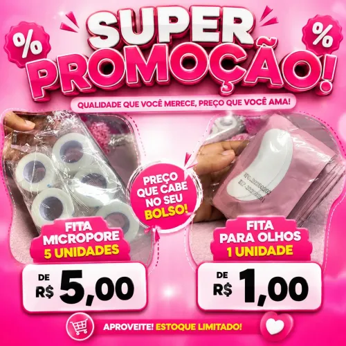 Produtos de cílios e sobrancelhas!!!