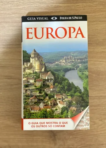 Livro Guia Visual Folha de S.Paulo: Europa (9ª edição publicada em 2012)