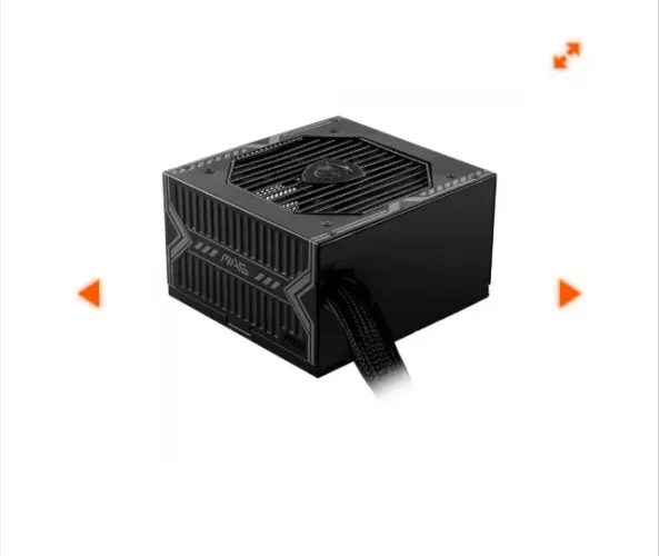 Fonte MSI MAG A650BN, 650W, 80 Plus Bronze, PFC Ativo, Black