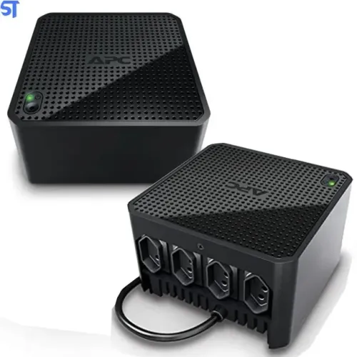 Estabilizador com aterramento apc 400w, novo zero pra vender logo!