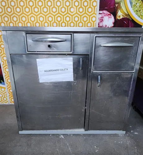 Bancada Cafeteira em Inox