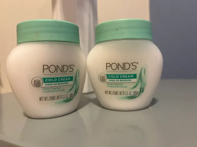 Make-up remover, cold cream