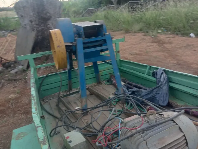 Engenho de cana com pouco tempo de uso