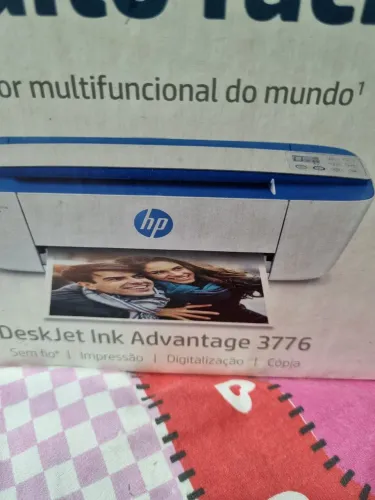 Impressora hp deskjet ink advantage 3776 + kit bulk