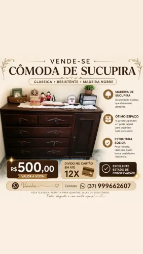 Cômoda de Sucupira