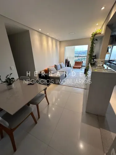 Aluguel de Apartamento de 2 Quartos com Suíte e Vaga de Garagem no Jardim Tupanci, Barueri