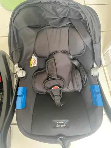 Bebê Conforto Burigotto Touring X com Base - Ótimo Estado
