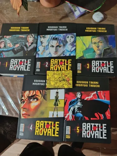 Manga Battle Royale Pipoca e Nanquim Completo