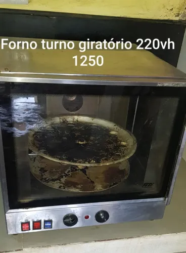 Forno turbo giratório
