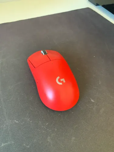 Mouse Logitech G Pro X Superlight Vermelho