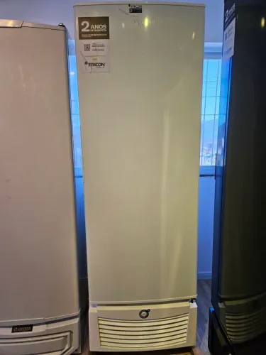 frizer vertical porta cega 569 litros branco
