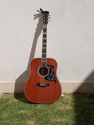 Violão Elétrico Michael Galaxy VM925DT Cor Mahogany