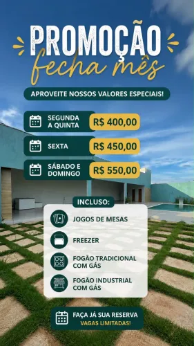 Alugue o Espaço Jardins para seu evento! 