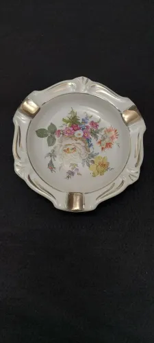 Cinzeiro pratinho de Porcelana Vintage Arnart - Anos 50/60