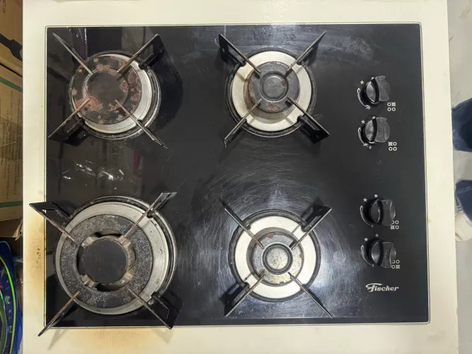 Cooktop fisher 4 bocas