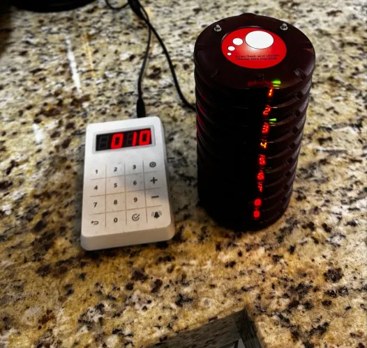 Comanda Pagers Chama Cliente Garçom Restaurante