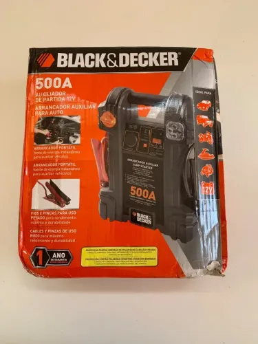 AUXILIAR DE PARTIDA BLACK+DECKER JS500S-BR - 500A - 12V