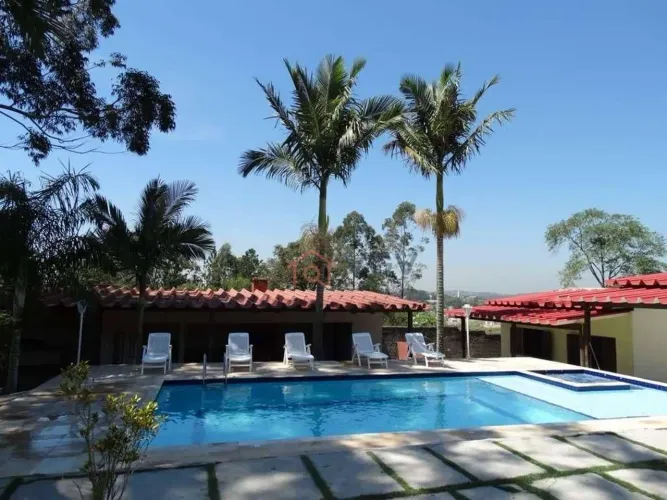 Terrea em condomínio, piscina, área gourmet, toda mobiliada Parque Rizzo Cotia