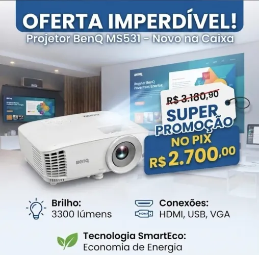 Promoção Projetor BenQ