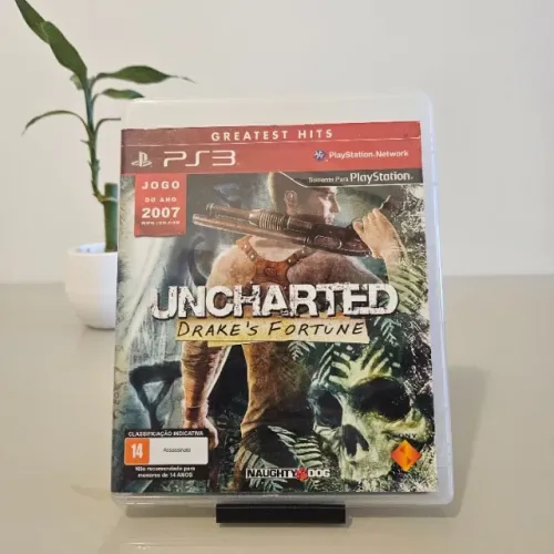 Uncharted 1 Drakes Fortune - Jogos Ps3