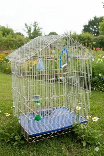 Gaiolas para pequenos pássaros 