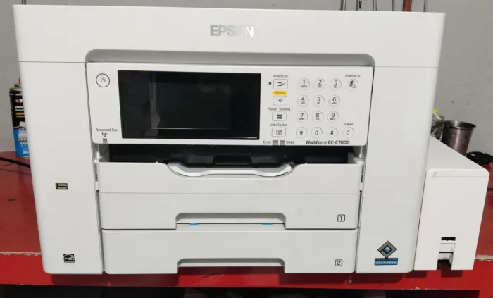 Impressora Epson workforce Ec C7000 tamanho A3+ toda revisada com garantia ?