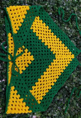Croped de crochê