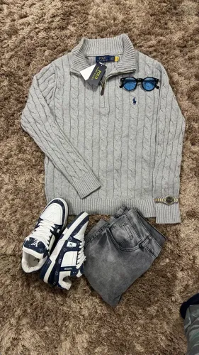 Quarter zip Ralph Lauren suéter