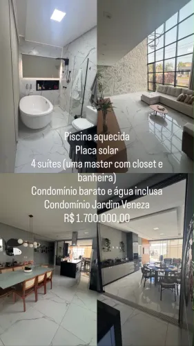 Casa condomínio Jardim Veneza - Senador Canedo GO