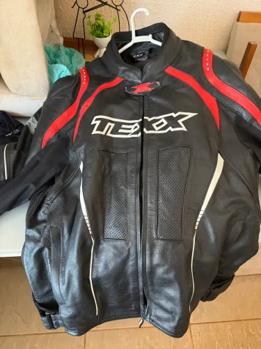 Jaqueta Texx Sniper Couro Legítimo Masculina Tam 4XL