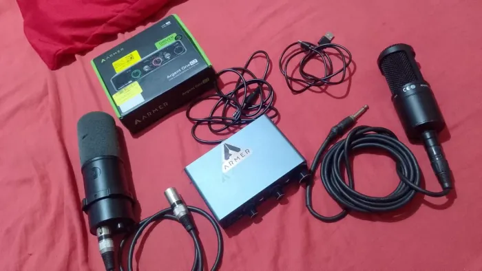 Kit completo de áudio